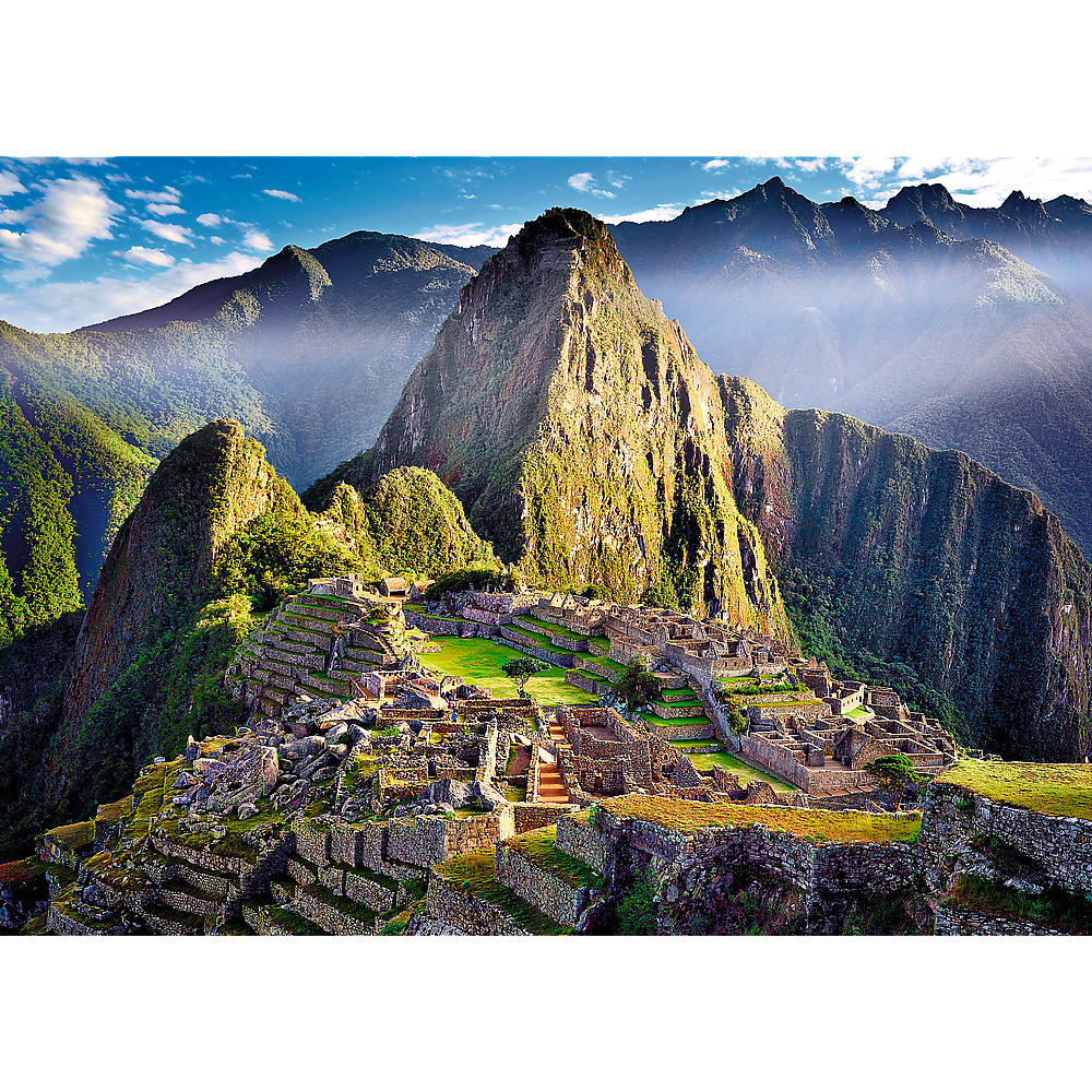 500 Piece Jigsaw Puzzles, Historic Sanctuary of Machu Picchu, Puzzles of Peru, Inca Ruins and Archeological Puzzles, Adult Puzzles, Trefl 37260