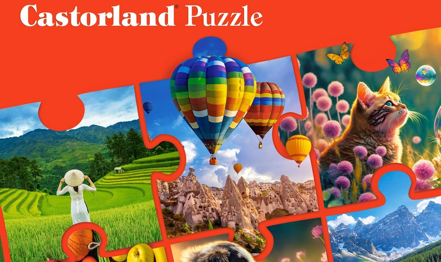 1000 Piece Jigsaw Puzzle, Euphoric Spectrum, Pet, Animal Puzzles, Dog, Adult Puzzle, Castorland C-105182-2